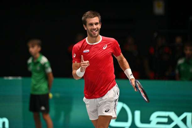 Coric le dio la victoria a Croacia.