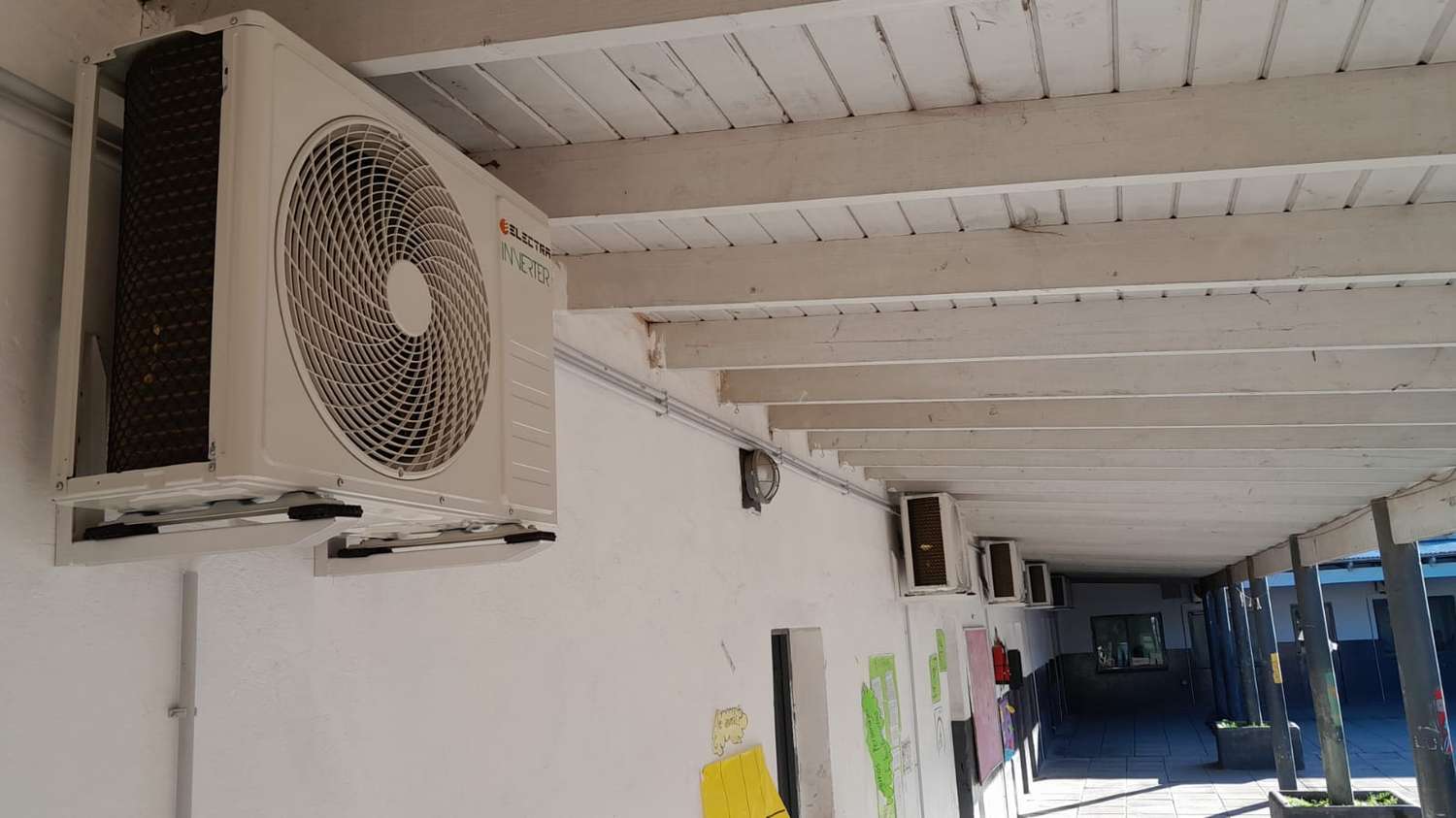 El Municipio y el Consejo Escolar completaron una obra de climatización en la Técnica N°1 y la Secundaria N°4