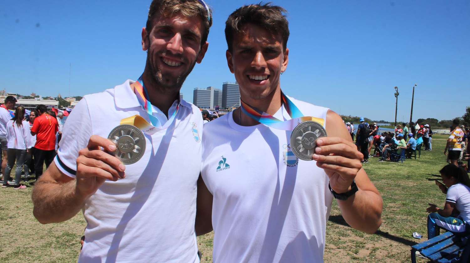 El remo aportó tres medallas en Asunción