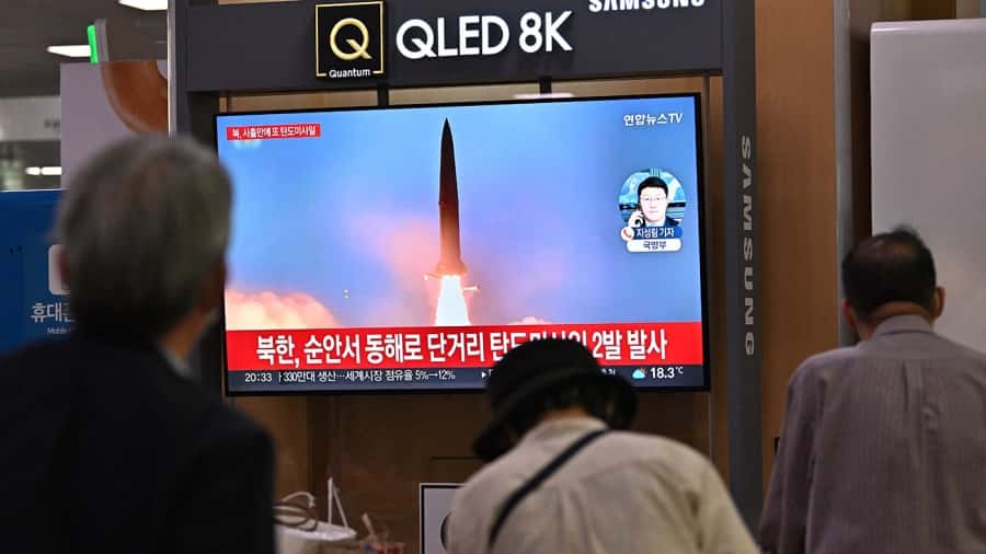 Corea del Norte lanzó un misil sobre Japón en otra escalada de las tensiones