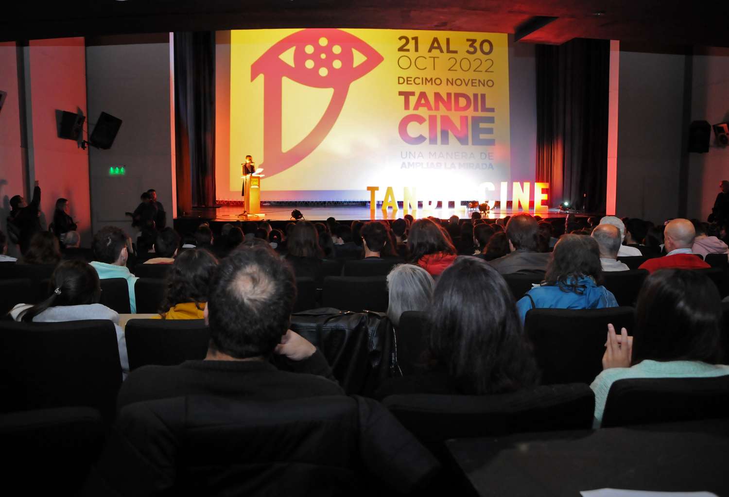 A sala llena, abrió la 19na. edición del Tandil Cine