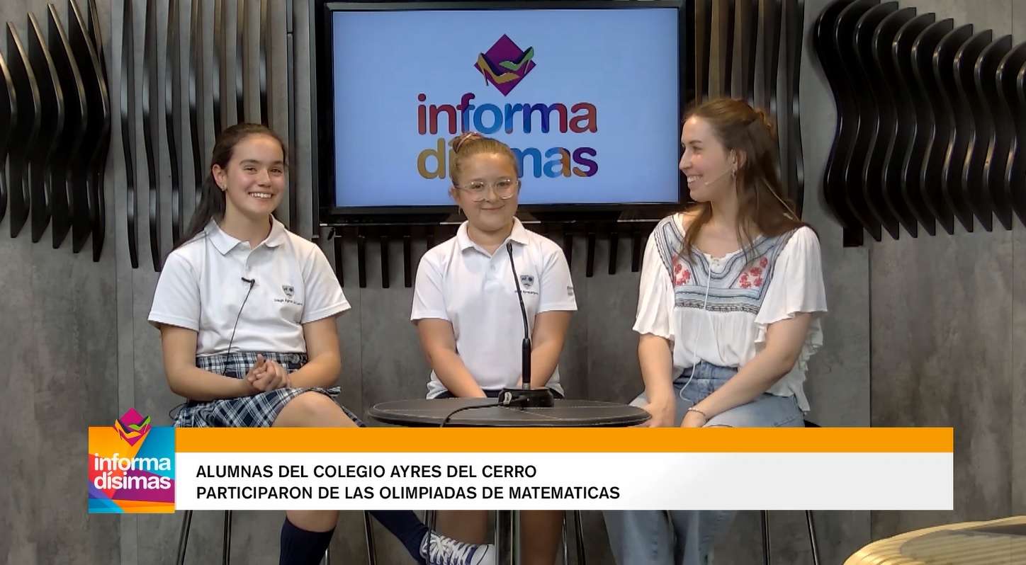 Alumnas del Colegios Ayres del Cerro participaron de las olimpiadas de matemáticas
