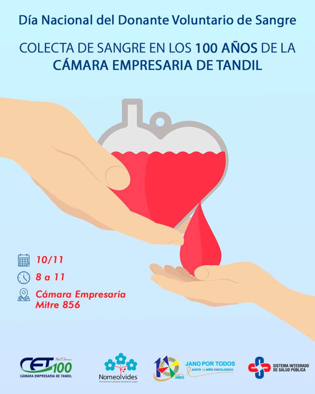 Día nacional del donante voluntario de sangre