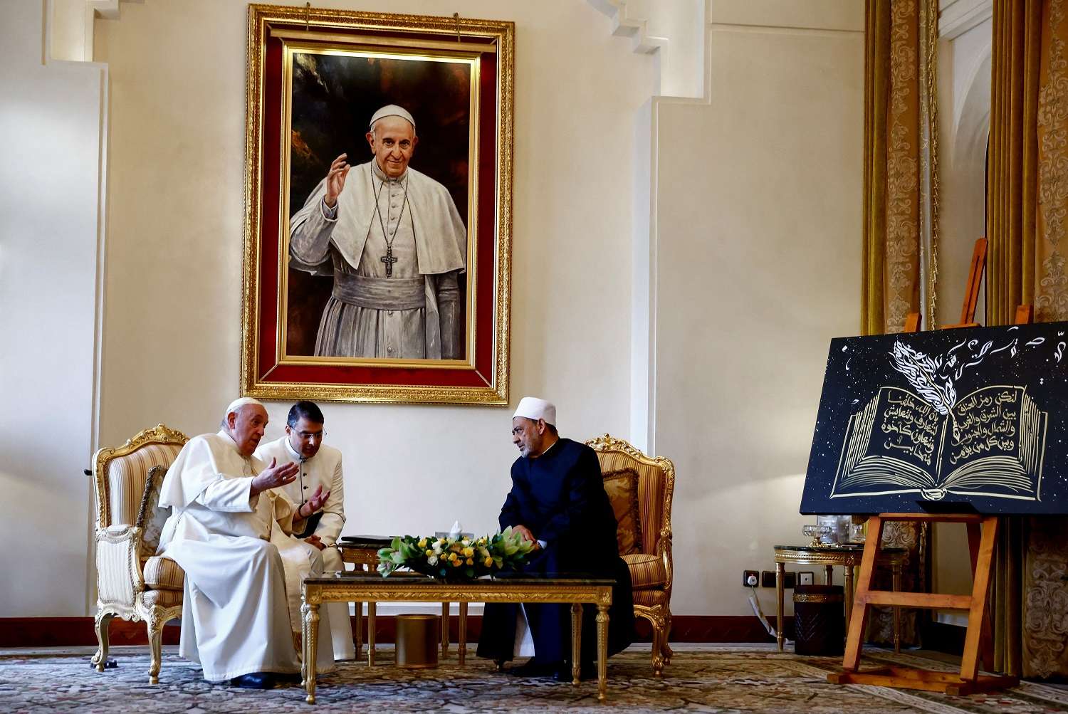 “No a la blasfemia de la guerra”, clamó el Papa durante un encendido discurso
