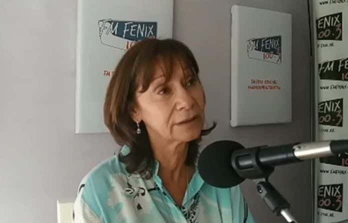 Alicia Aparicio, presidenta de la Comisión de Finanzas de la Cámara de Diputados.