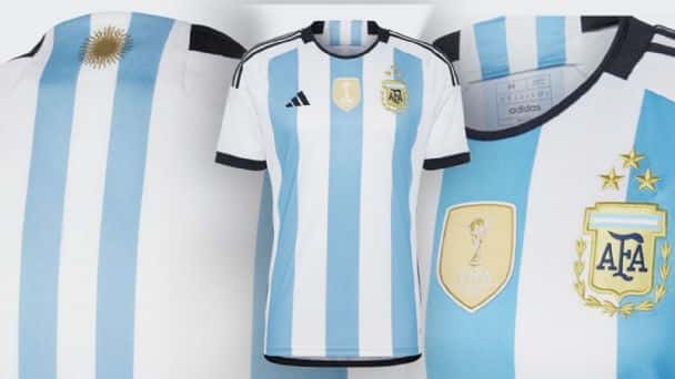 En menos de 4 horas se agotaron las nuevas camisetas de la Selección Argentina