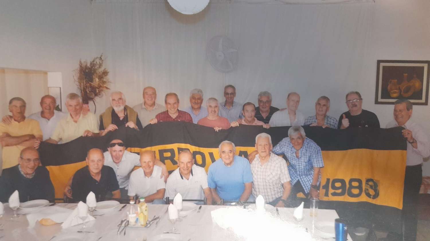Se realizó la 6° cena del reencuentro entre ex jugadores de Ferroviarios de Gardey