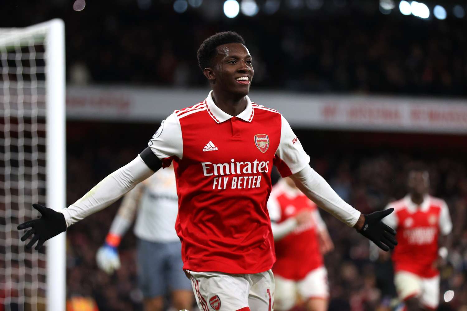 Nketiah selló la remontada de Arsenal.