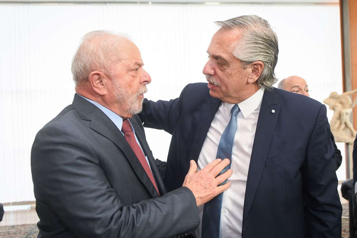 Alberto Fernández y Luiz Inácio Lula da Silva fortalecen el vínculo entre los países.