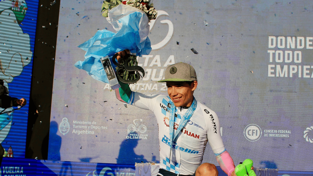 El colombiano López, en la Vuelta a San Juan