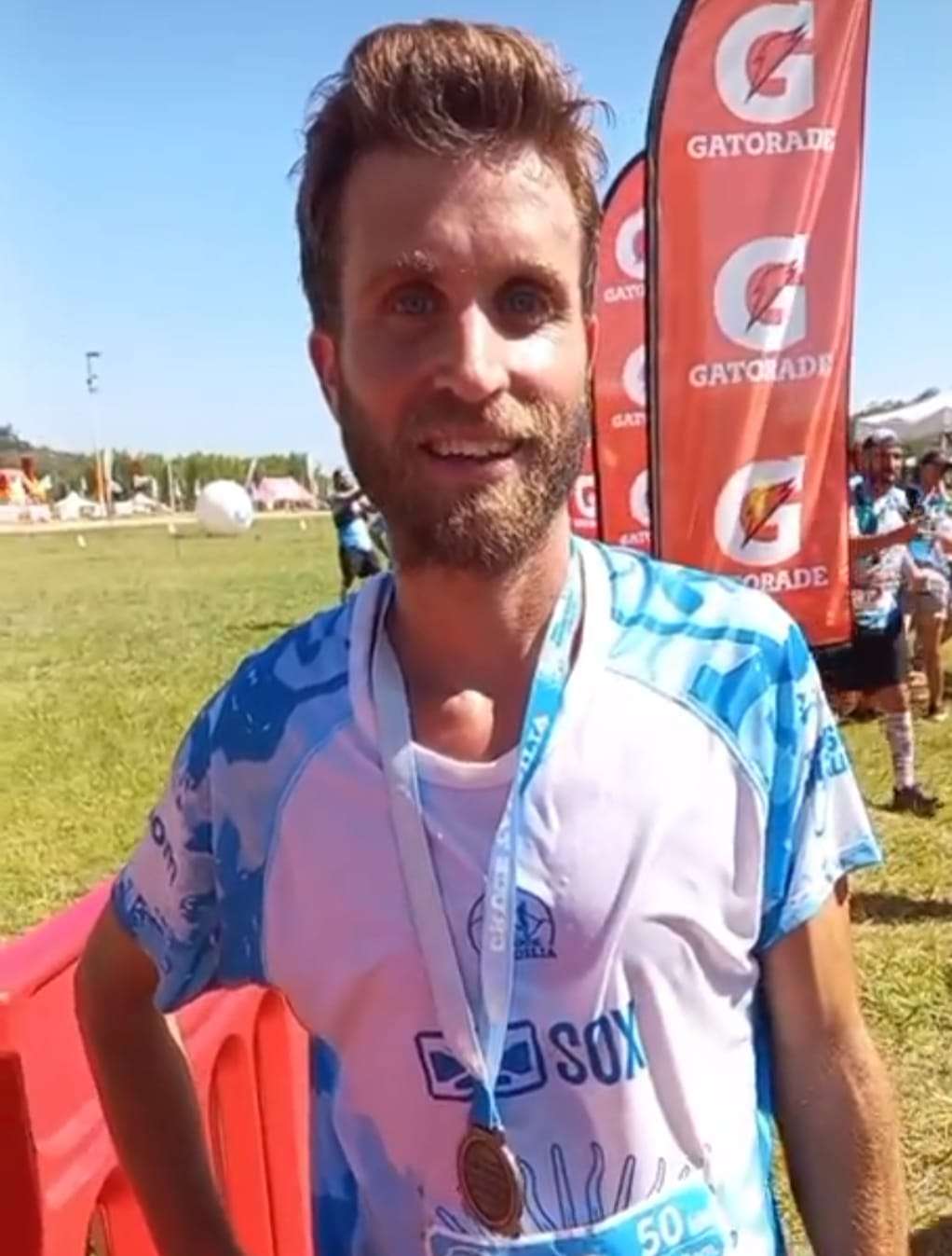 Diego Simón ganó los 50 kilómetros del Cruce Tandilia 2023