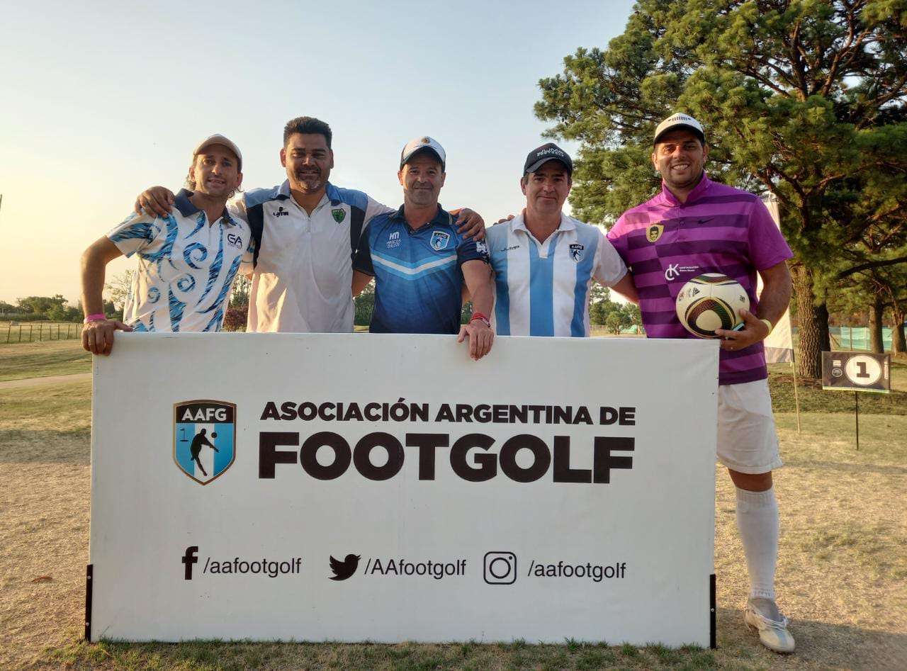 Gerardo Ameri, de La Madrid, Gastón Hernández, Marcos Ghezzi, Roberto Ghezzi y Nicolás Arhia.