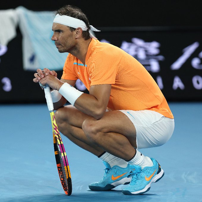 Un diezmado Nadal se despidió en segunda