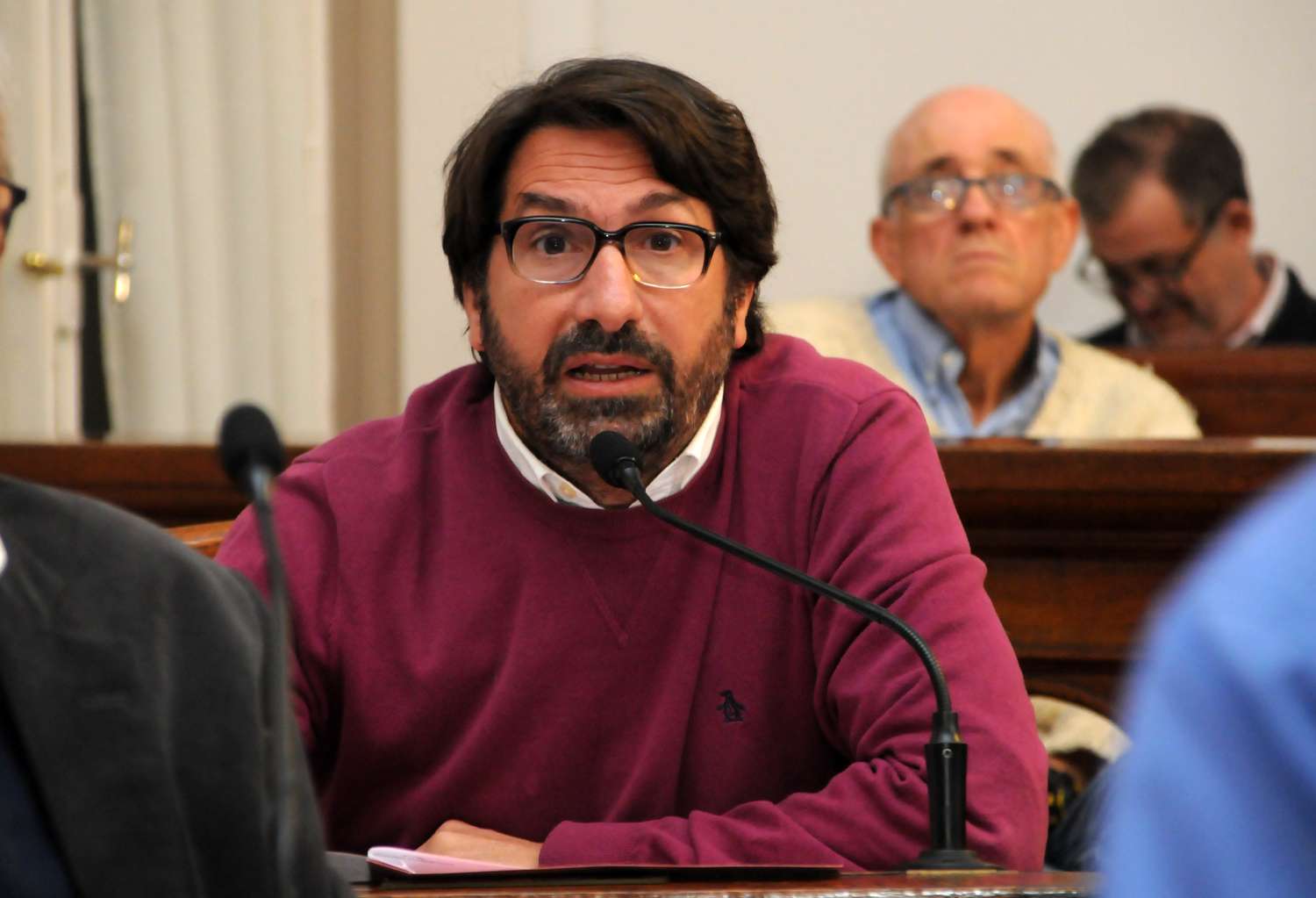 El concejal de Juntos y presidente de la Comisión de Salud, Juan Salceda, actualizó el estado de situación del FAS.