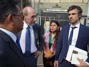 El abogado argentino Guido Croxatto dijo que a Castillo "no se le respetó el derecho de defensa.