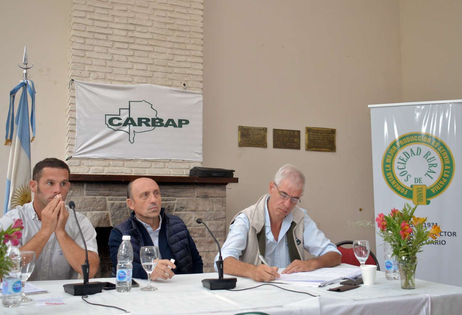 Reunión zonal de dirigentes de CARBAP, para plantear en la agenda política las situación del sector
