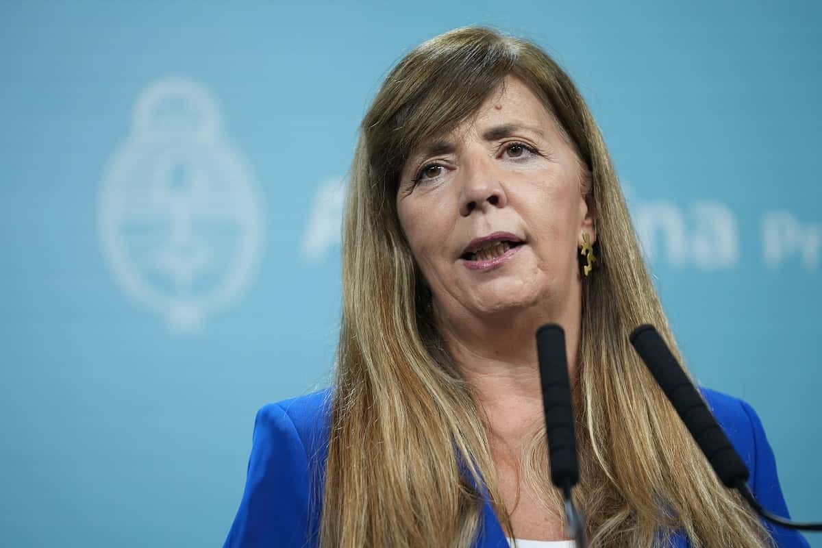 Gabriela Cerruti, portavoz de Presidencia.