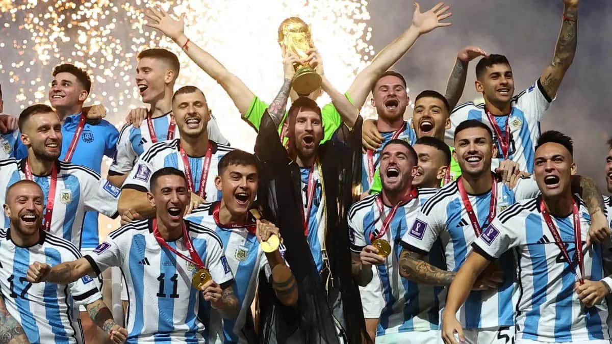 Argentina, campeona mundial de fútbol por tercera vez