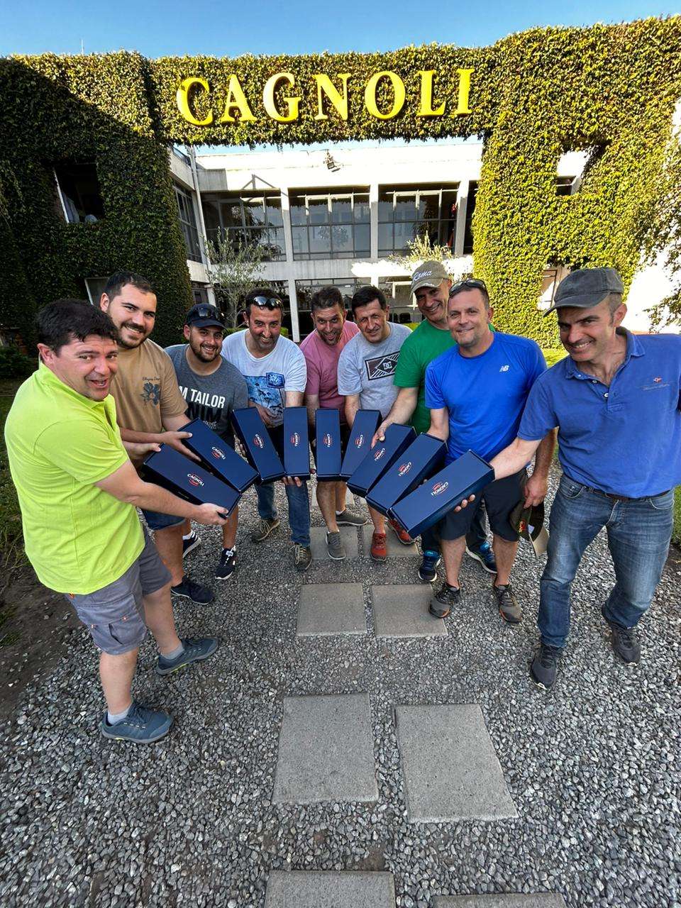 Productores porcinos españoles visitaron Cagnoli y la estancia San Lorenzo