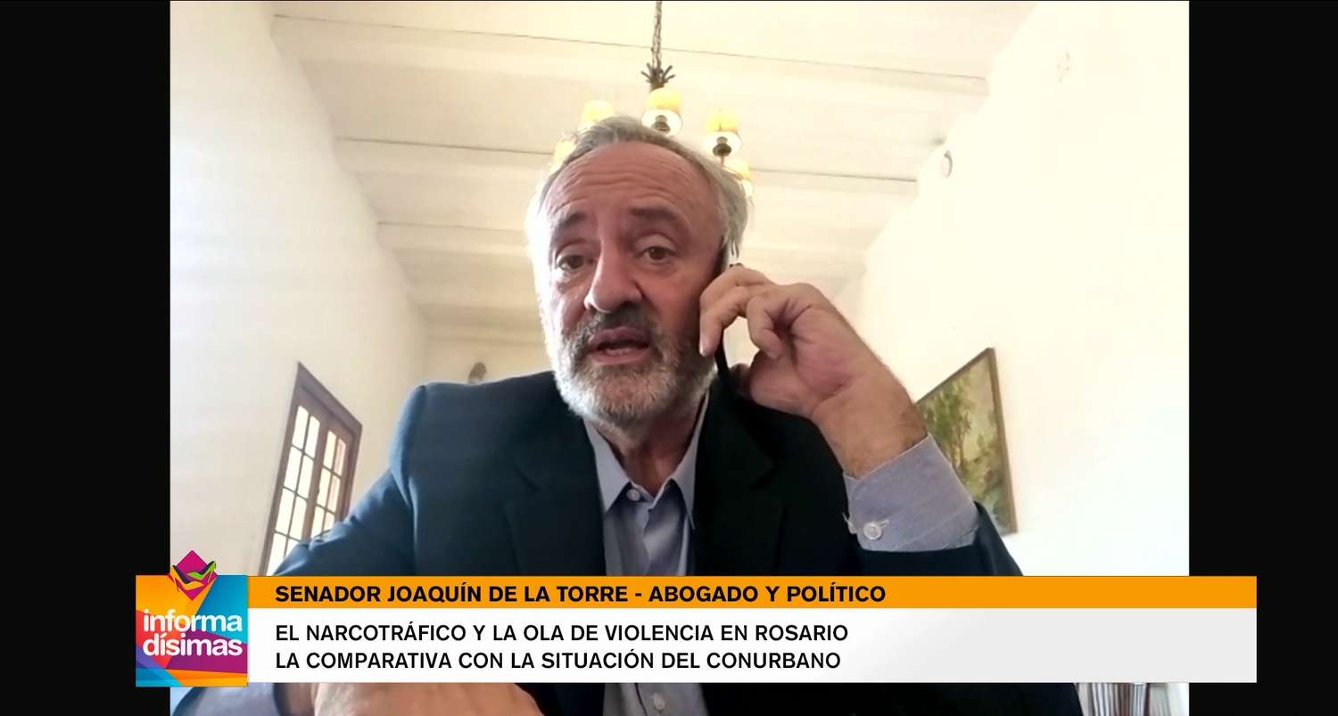 El senador provincial y precandidato a gobernador de JxC Joaquín de la Torre dialogó con El Eco