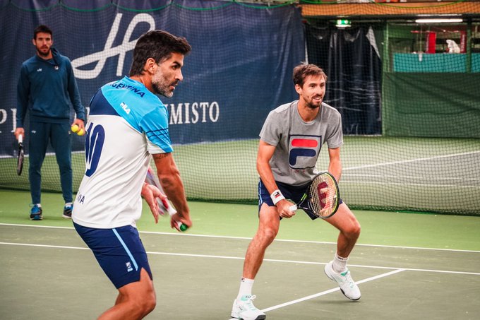 “Machi” González y Molteni quieren avanzar en Miami.