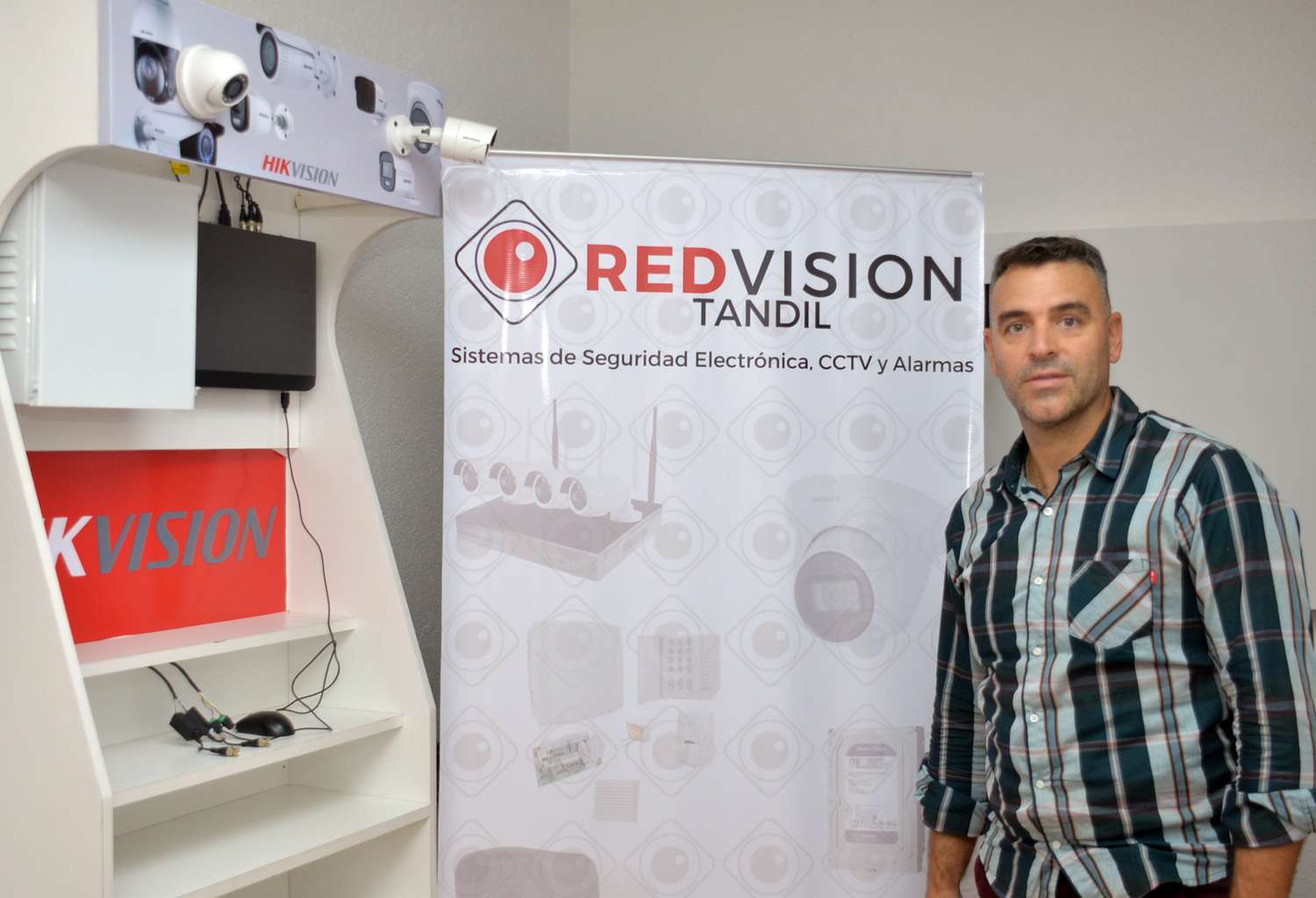 RedVision Tandil ofrecerá una charla gratuita sobre alarmas, cámaras y control de accesos