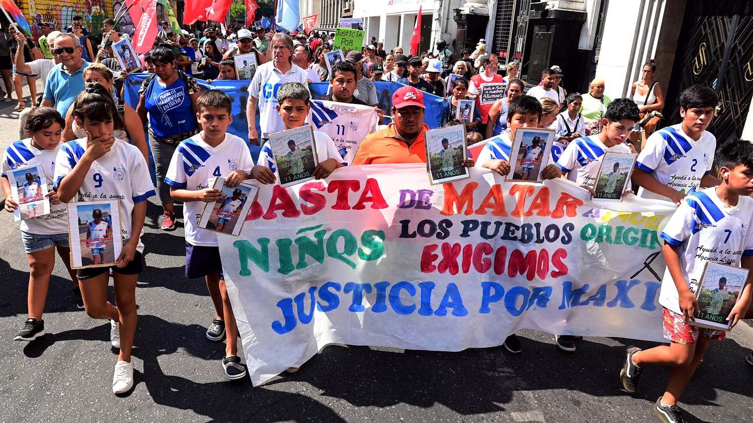 La familia de Máximo Jeréz pidió justicia en Rosario