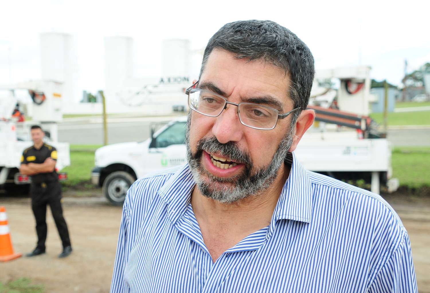 Guillermo Saab, gerente técnico de la Usina de Tandil.