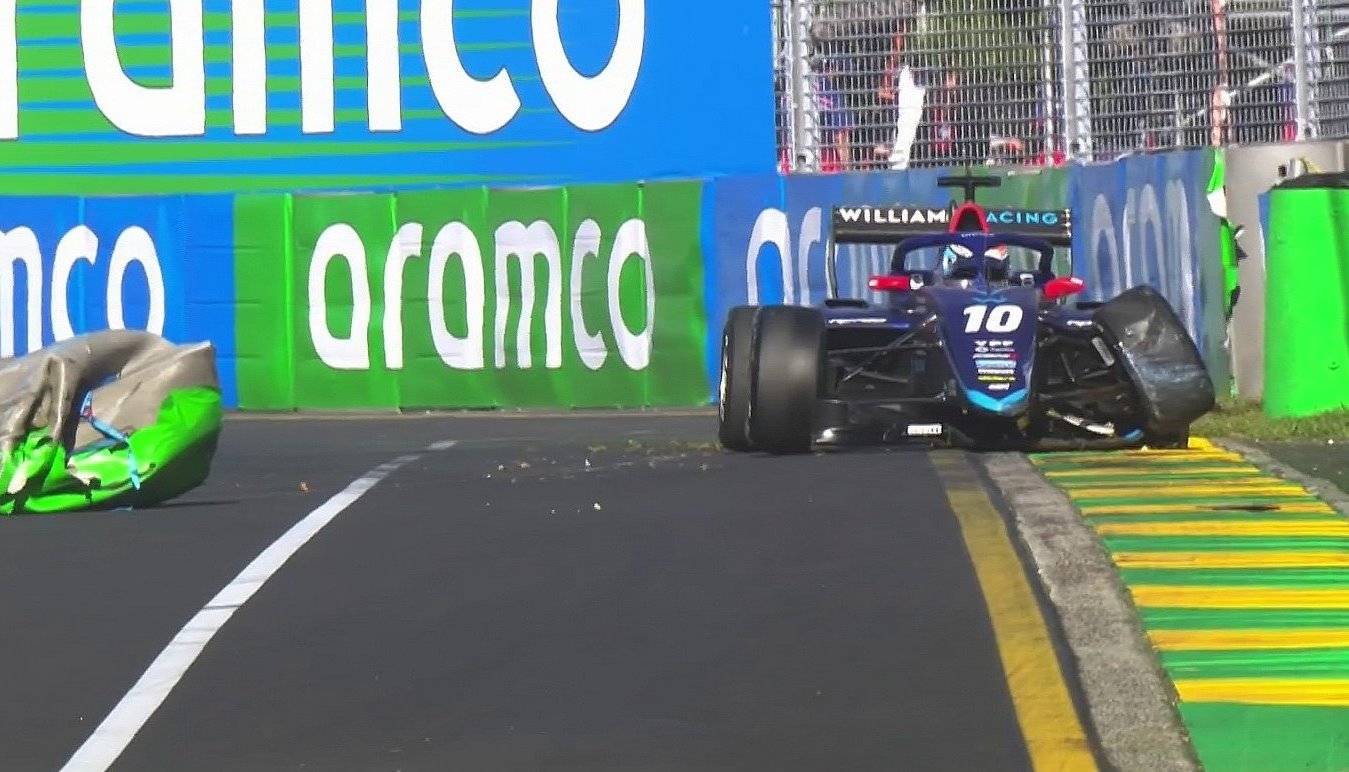 Colapinto ganó en pista pero fue desclasificado