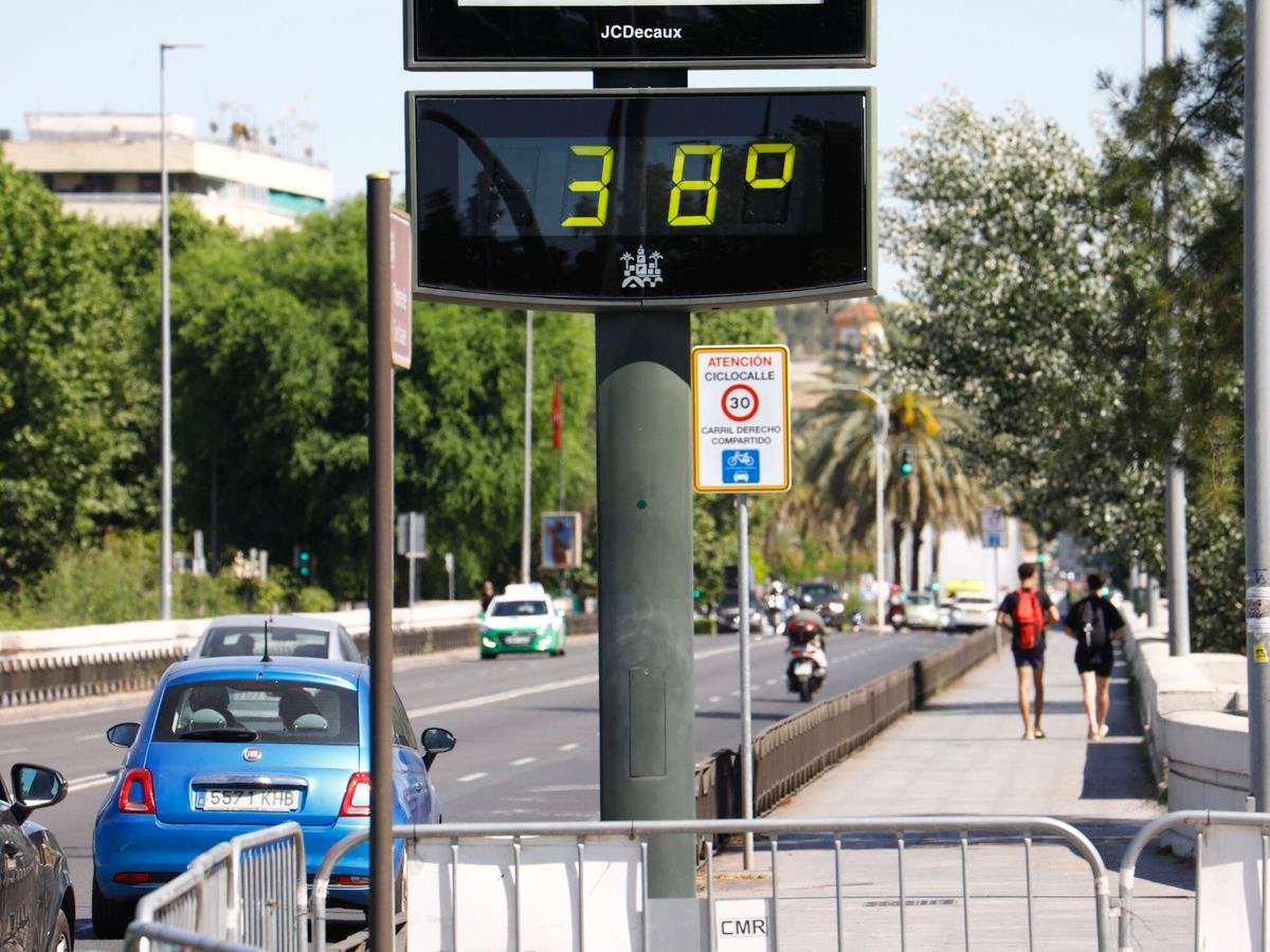 Esta temperatura, alcanzada ayer, "se trataría del récord de temperatura de abril en la España peninsular"