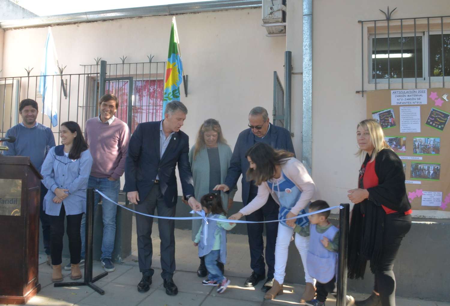 Se inauguró el Jardin Maternal Nº 2.