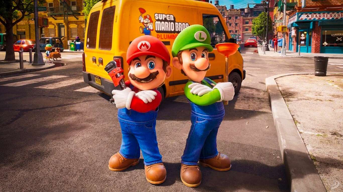 La película de Mario Bros es el debut más taquillero del año