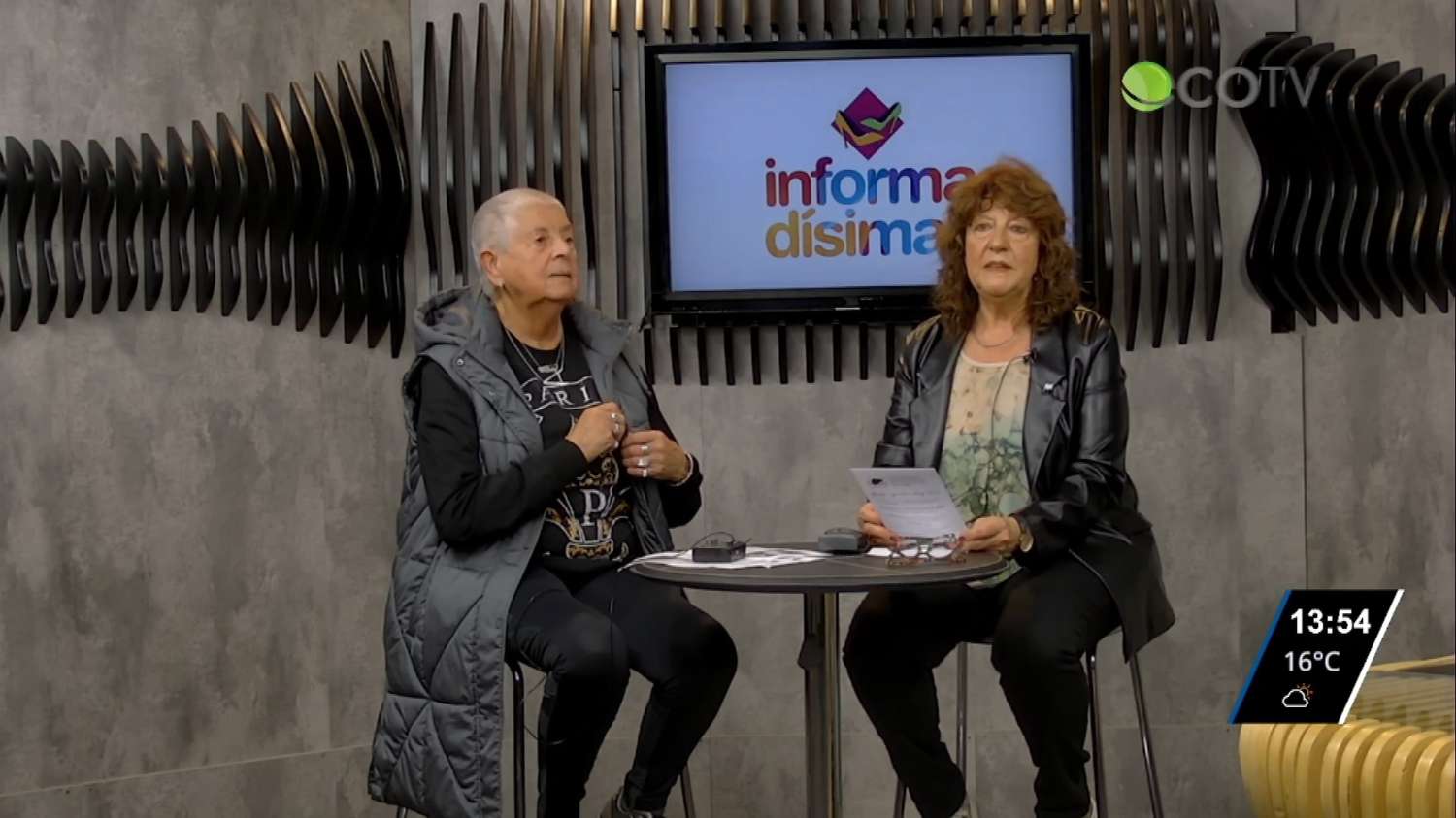 Adriana Goñi y Albertina Quintana en Informadísimas por la 104 1 Tandil FM y ECO TV