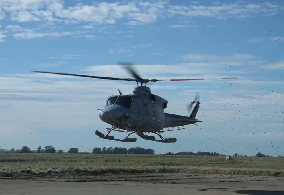 Base Aerea helicoptero - 8