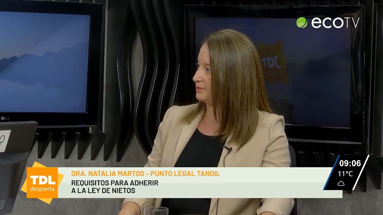 Dra. Natalia Martos en Tandil Despierta por la 104 1 Tandil FM y ECO TV