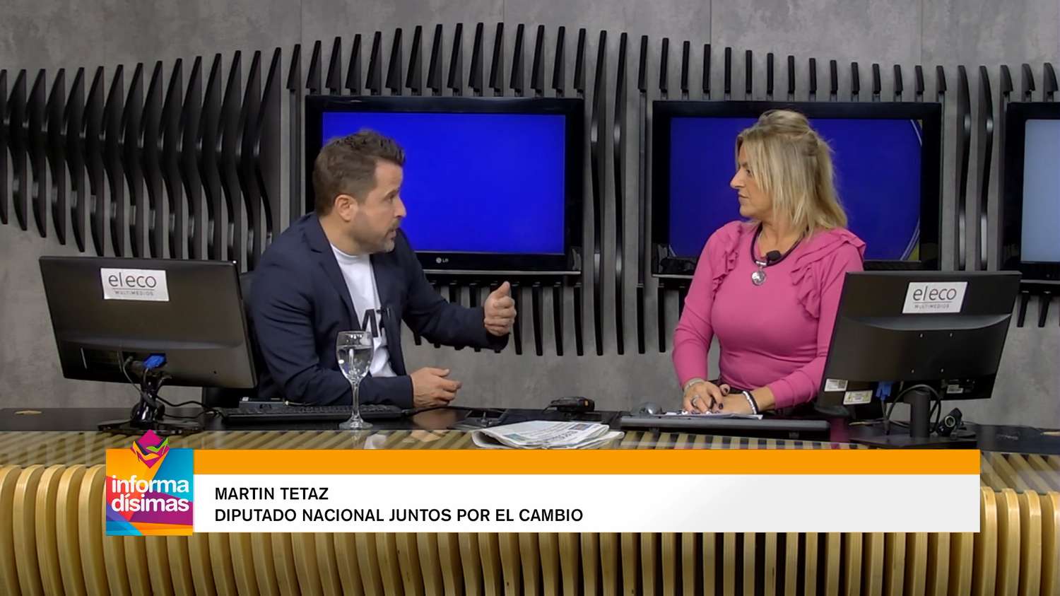 Martin Tetaz en Informadísimas por la 104 1 Tandil FM y ECO TV