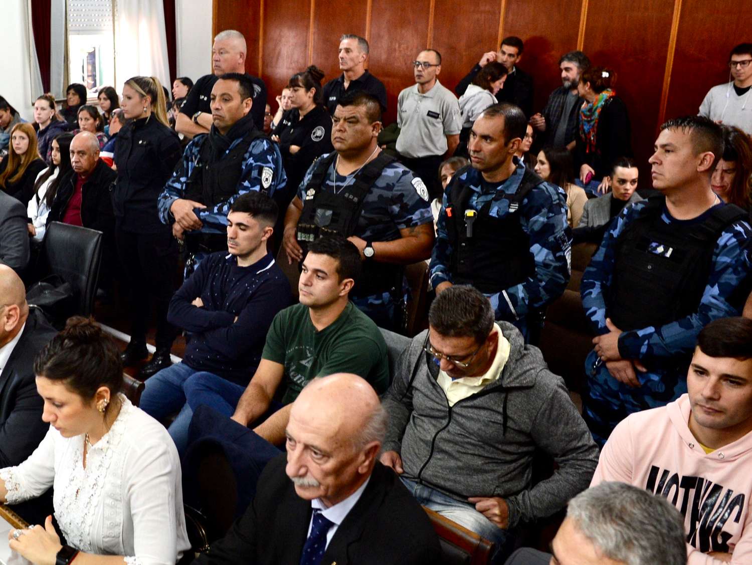 La jueza Carolina Crispiani, a cargo del Tribunal Oral en lo Criminal  4 de La Plata confirmará en los próximos días la sentencia definitiva para los policías declarados culpables.