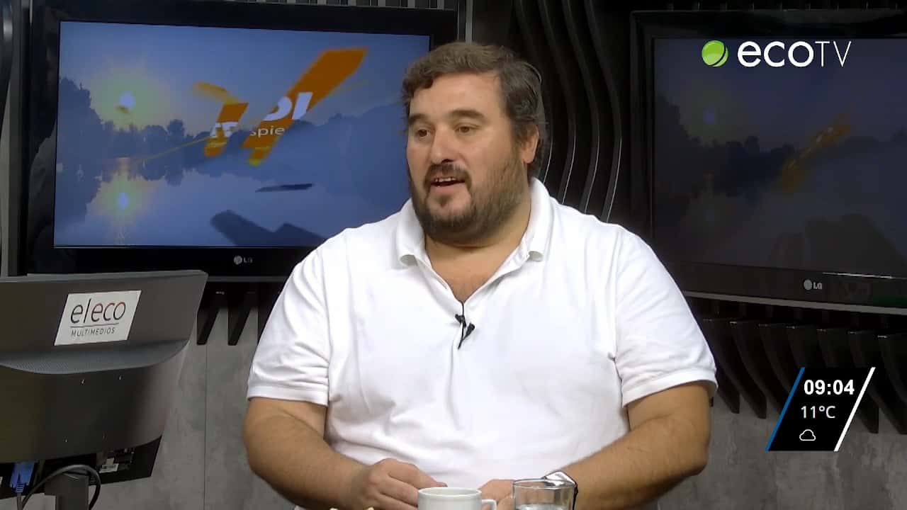 Mauricio Salvatierra en Tandil Despierta por la 104 1 Tandil FM y ECO TV