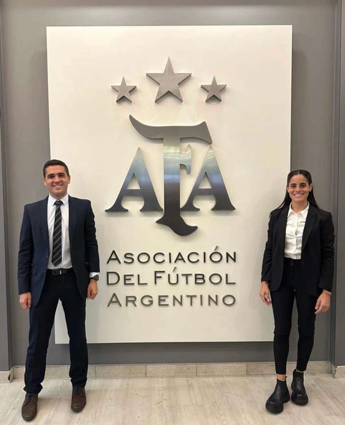 Romero y Zabalza firmaron contrato con AFA.
