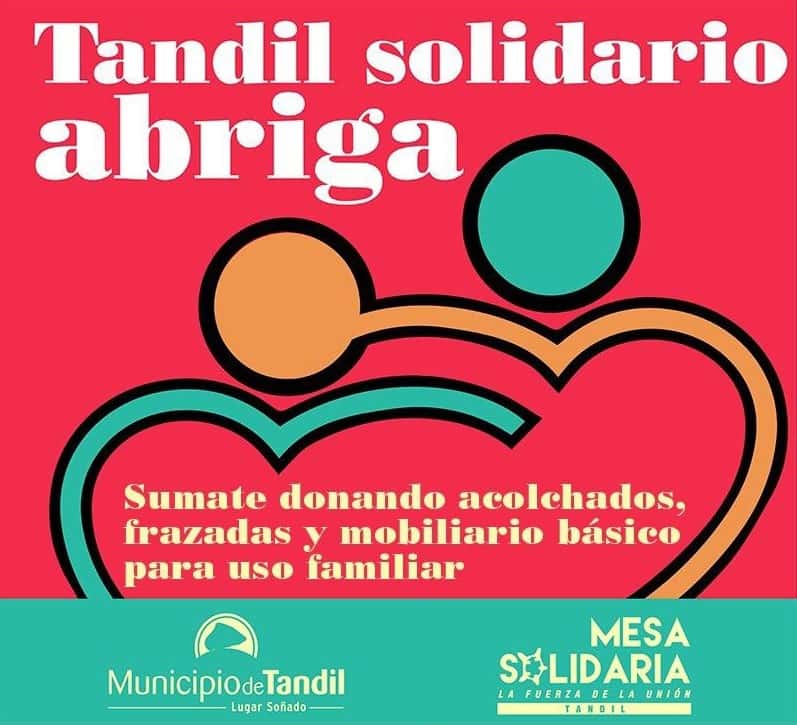 Se inició la 4ta edición del Tandil Abriga Solidario.
