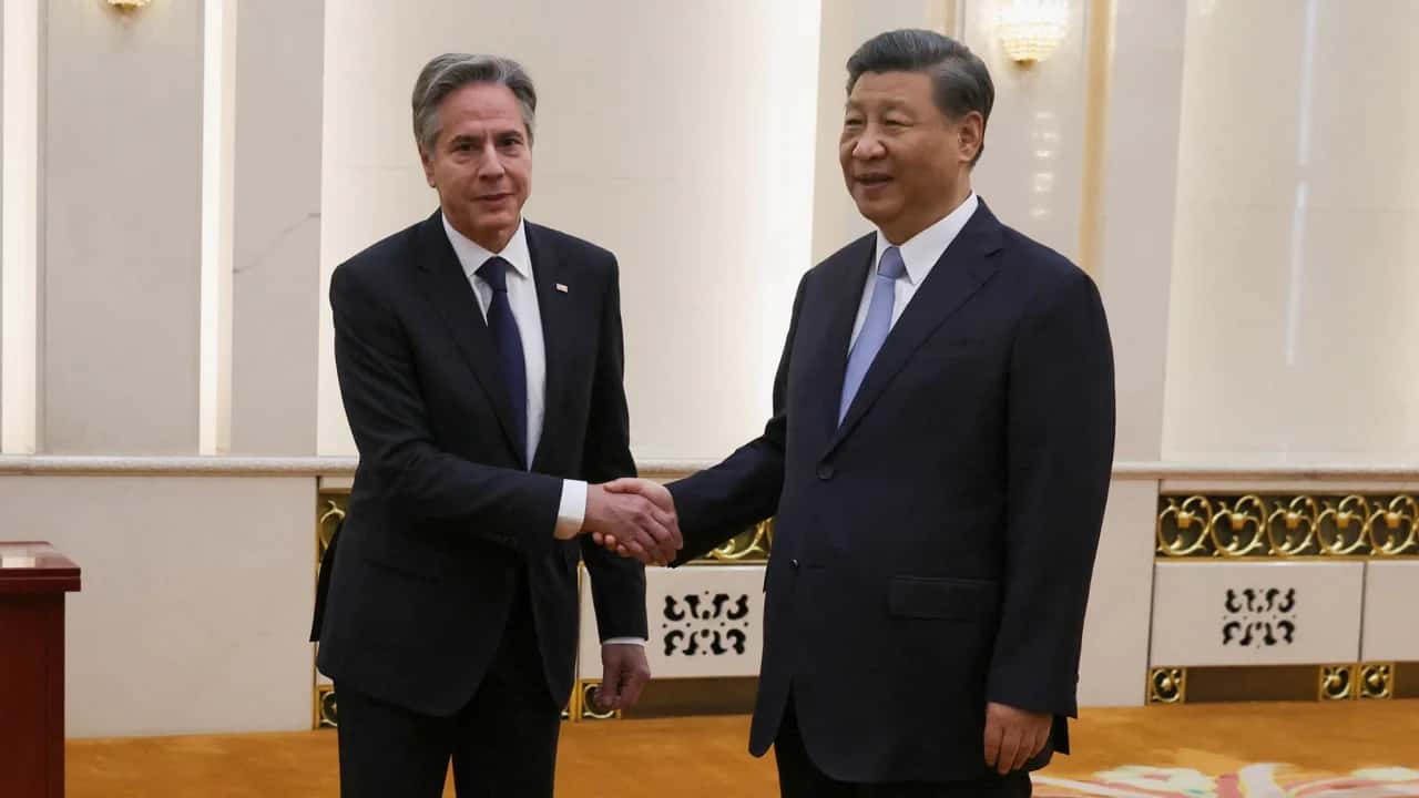 Xi Jinping recibió a Antony Blinken y se congratuló por los avances en la relación