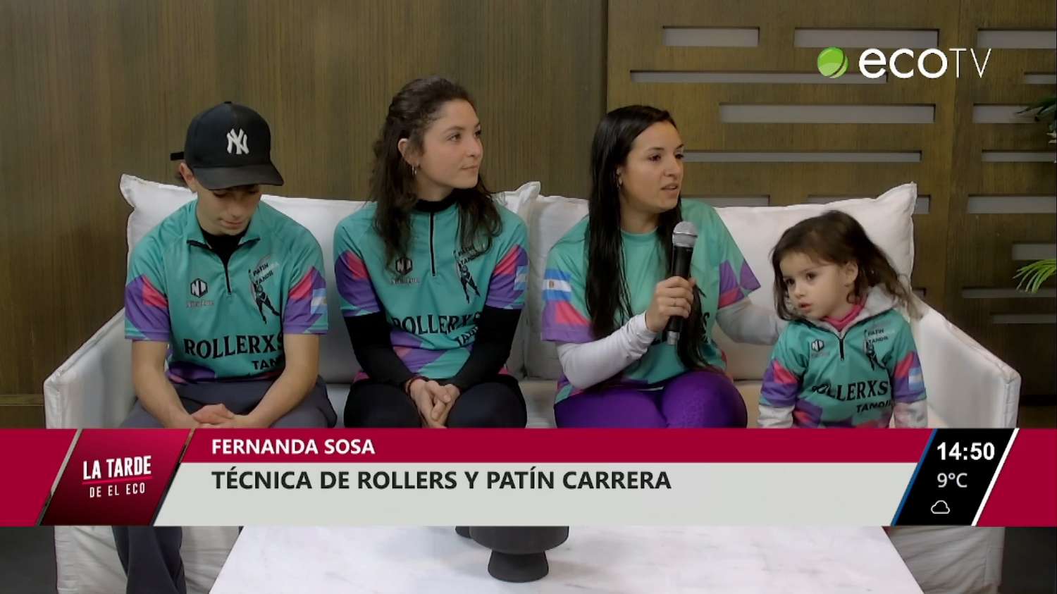 El Team Serrano "Rolleros Tandil" participó de una carrera en Bella VIsta