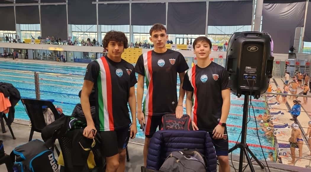 Tres nadadores de Unión fueron al Argentino Juvenil