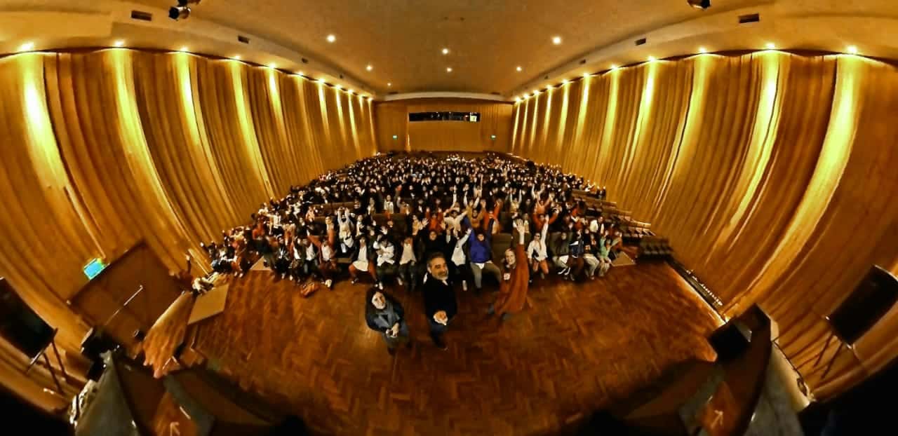 A sala llena en el Teatro del Fuerte, cerró el programa “Escuela-Patrimonio-Historia”