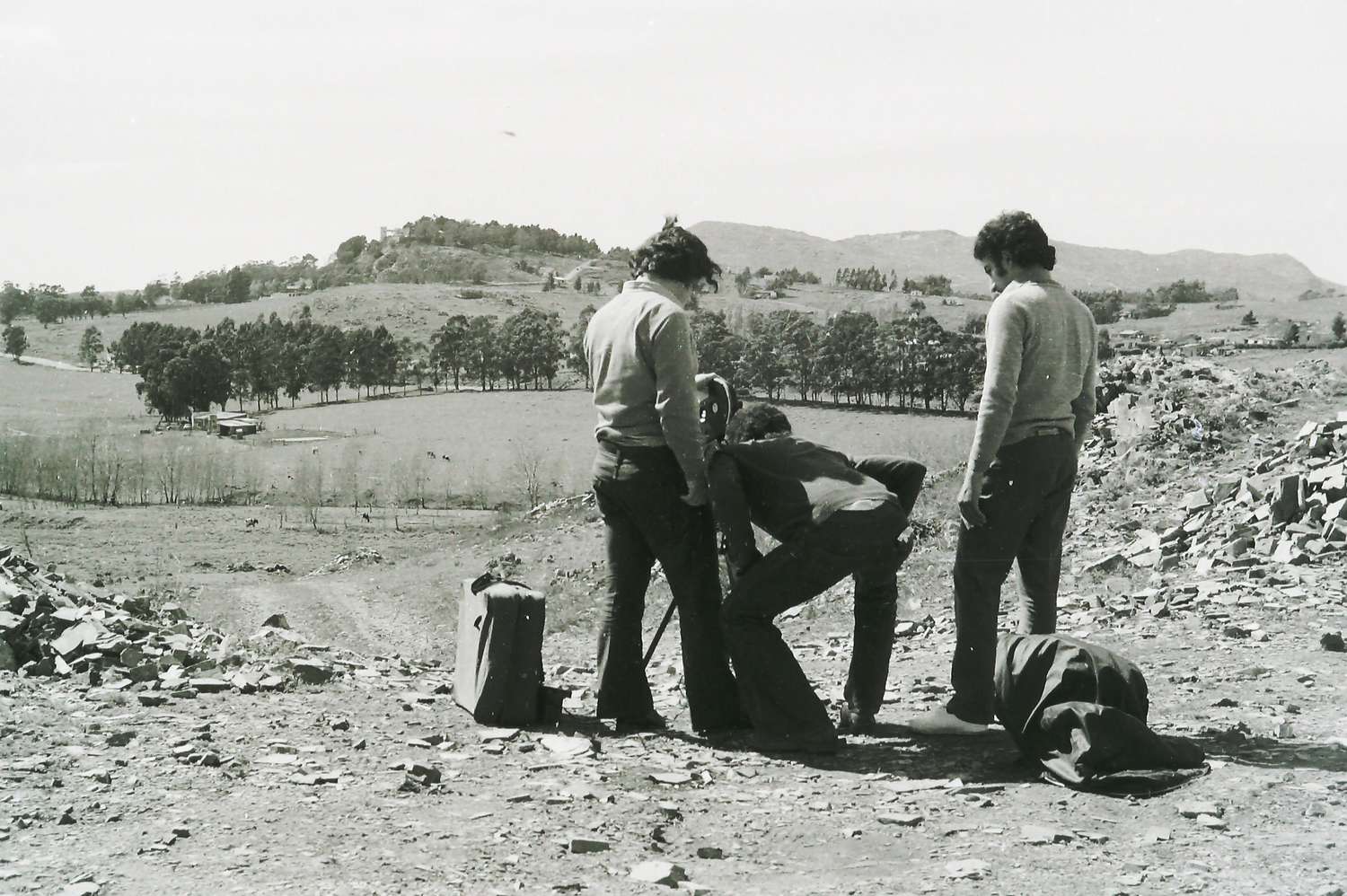 Cerro de Leones, una película hecha en 1975 en la ciudad.