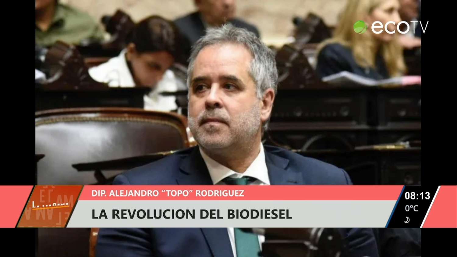 "Topo" Rodríguez propuso la revolución del biodiesel