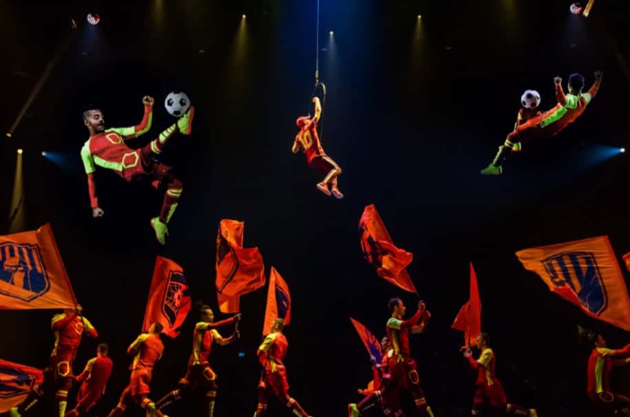 MESSI10 by Cirque du Soleil estrenó en Salta