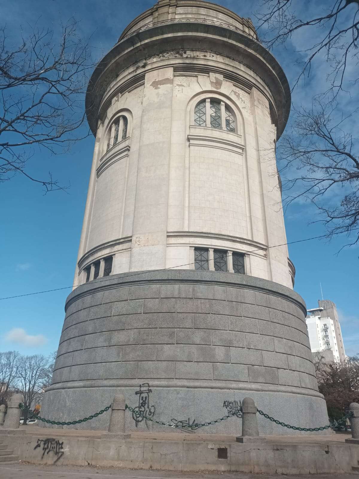 El Tanque de la plaza Rodríguez, un símbolo patrimonial que debería preservarse mejor