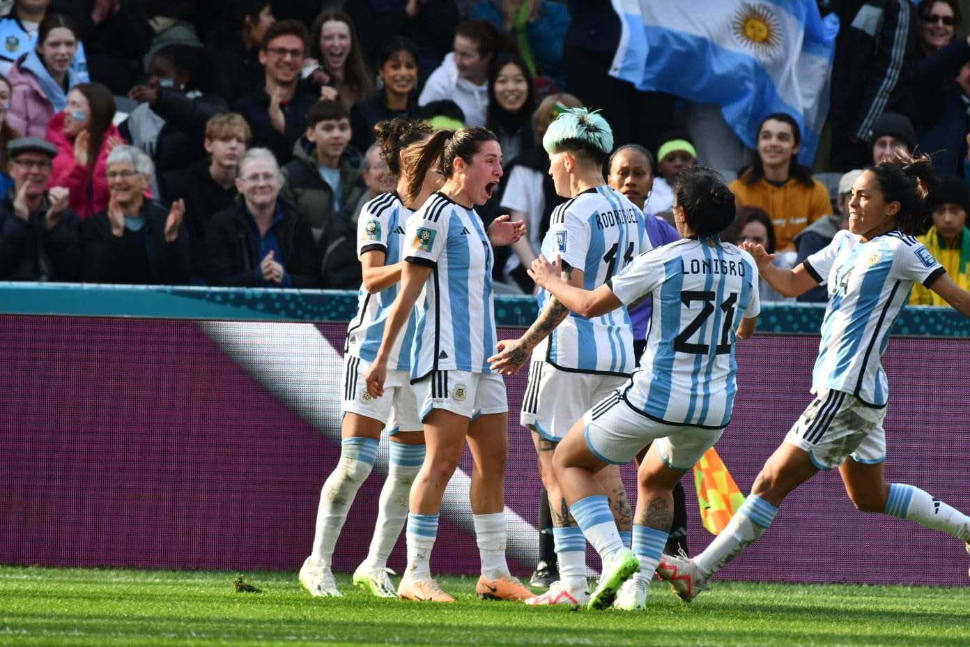 Romina Núñez, la tandilense destacada en el empate argentino en el Mundial