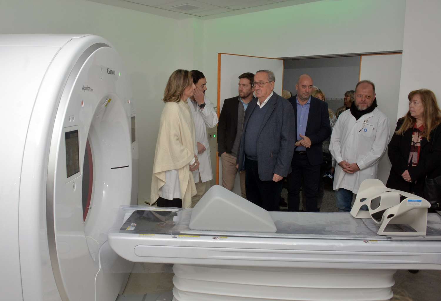 Se puso en funcionamiento el nuevo tomógrafo del Hospital Santamarina